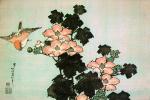 katsushika-hokusai-hibiscus-and-sparrow