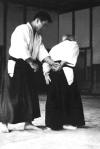 o sensei com kenji shimizu 1967 hoje fundador da tendokan&nbsp;aikido