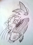 Koi_linedrawing_by_Kirzten