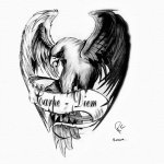 carpe-diem-eagle-by-cantrellflash-on-deviantart-n-a-tattoodonkey.com