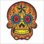 Adesivo-decorativo-de-parede-curitiba-cola-design-descolados-C104-Caveira-Mexicana