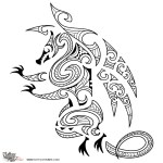 FIRE-Maori-style-drake-tattoo