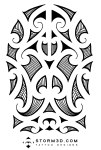 full_size_maori_tattoo design