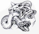 crazy-tattoo-designs.com*snake_skull_tattoo_designs