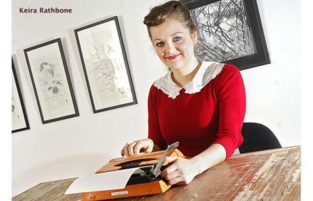 typewriter-painting-keira-rathbone