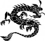 3631725-tribal-tattoo-dragon-vector-illustratie