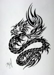 Tribal Dragon 007
