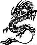 Tribal dragon tattoo pictures and meaning&nbsp;(1)